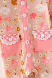 Adorable Pink Baby Romper
