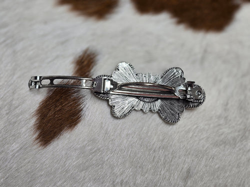 Faux Turquoise Barrette