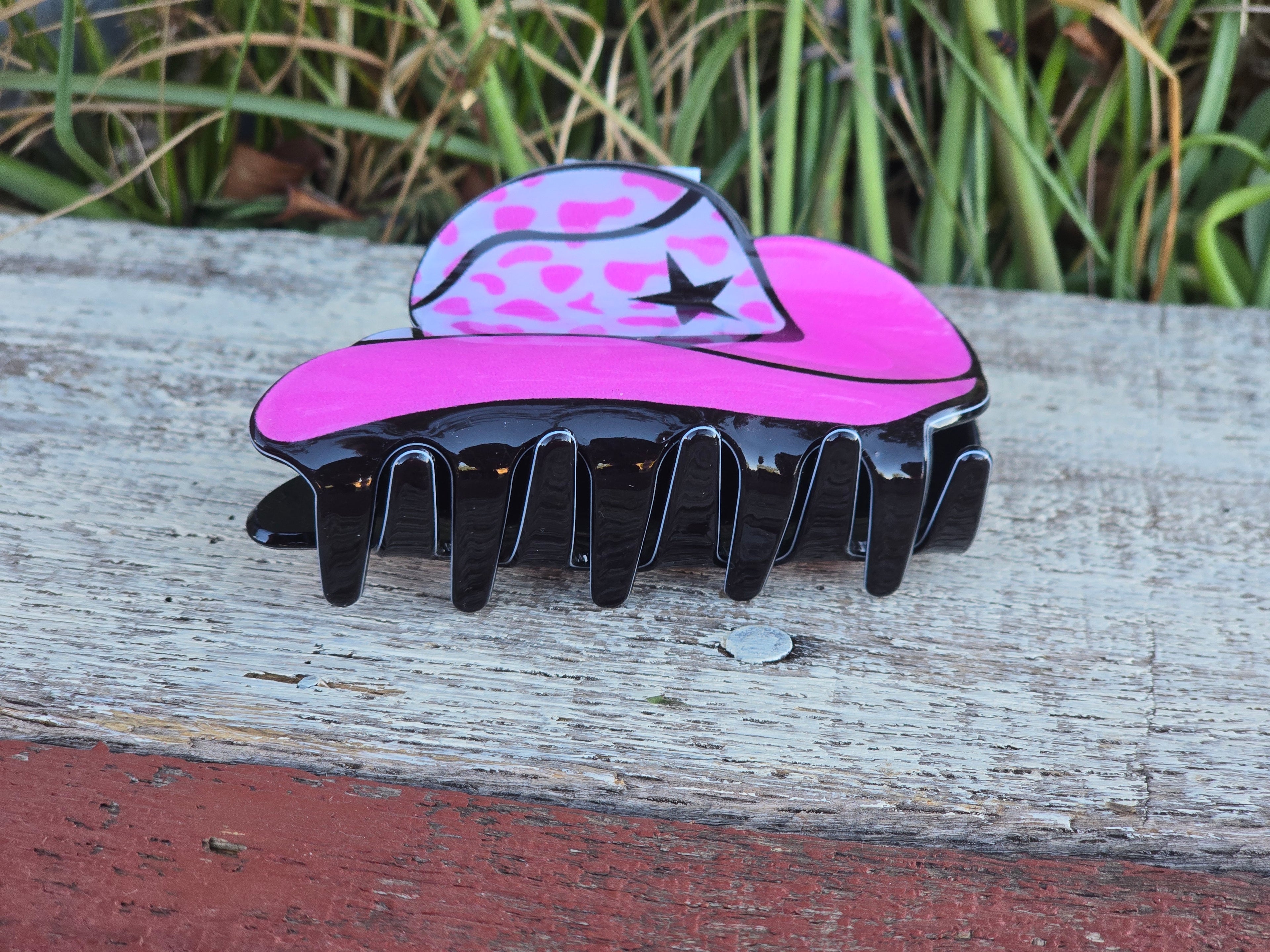 Western Cowboy Hat Hair Clips