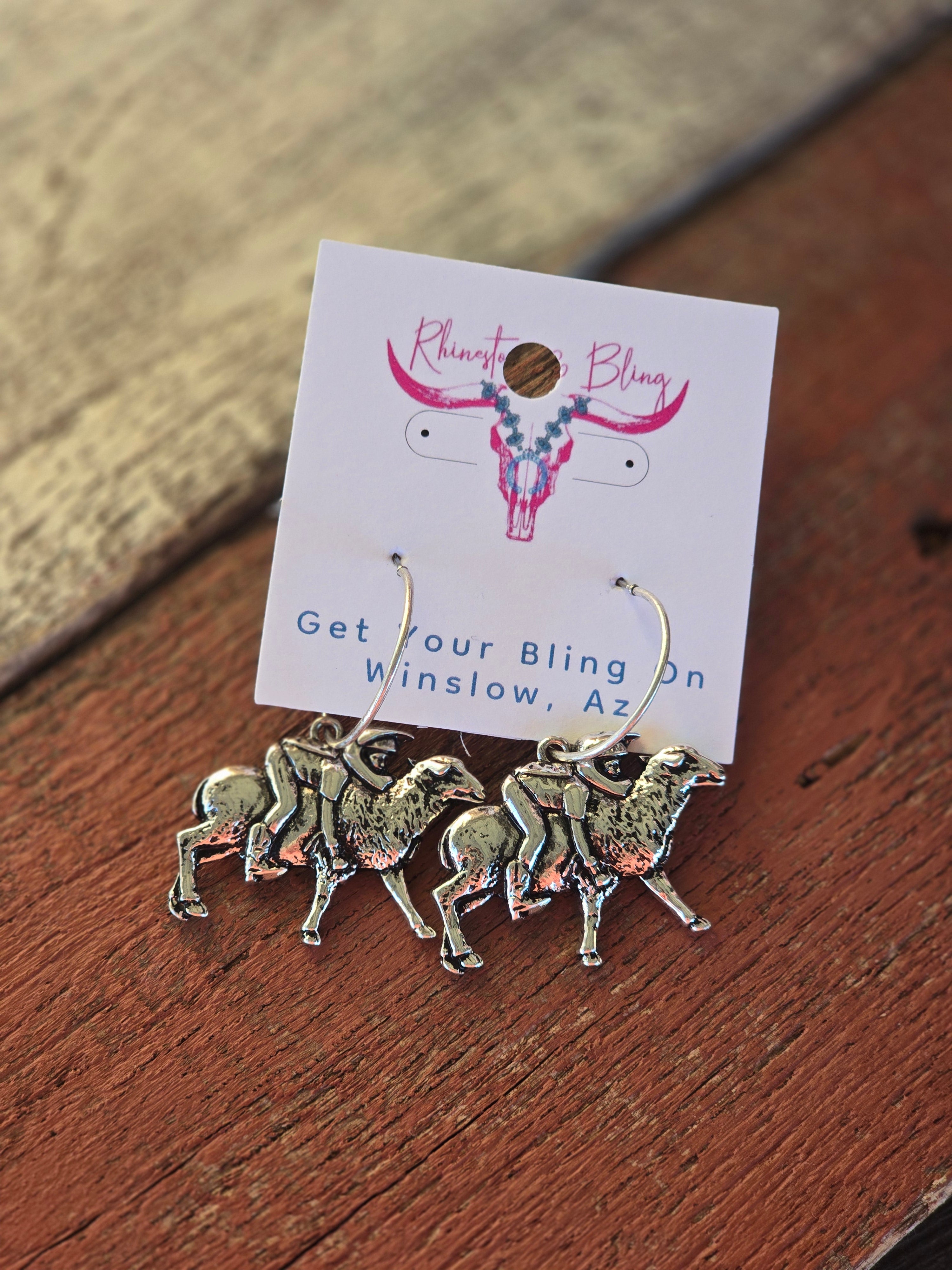Mutton Busting Earrings