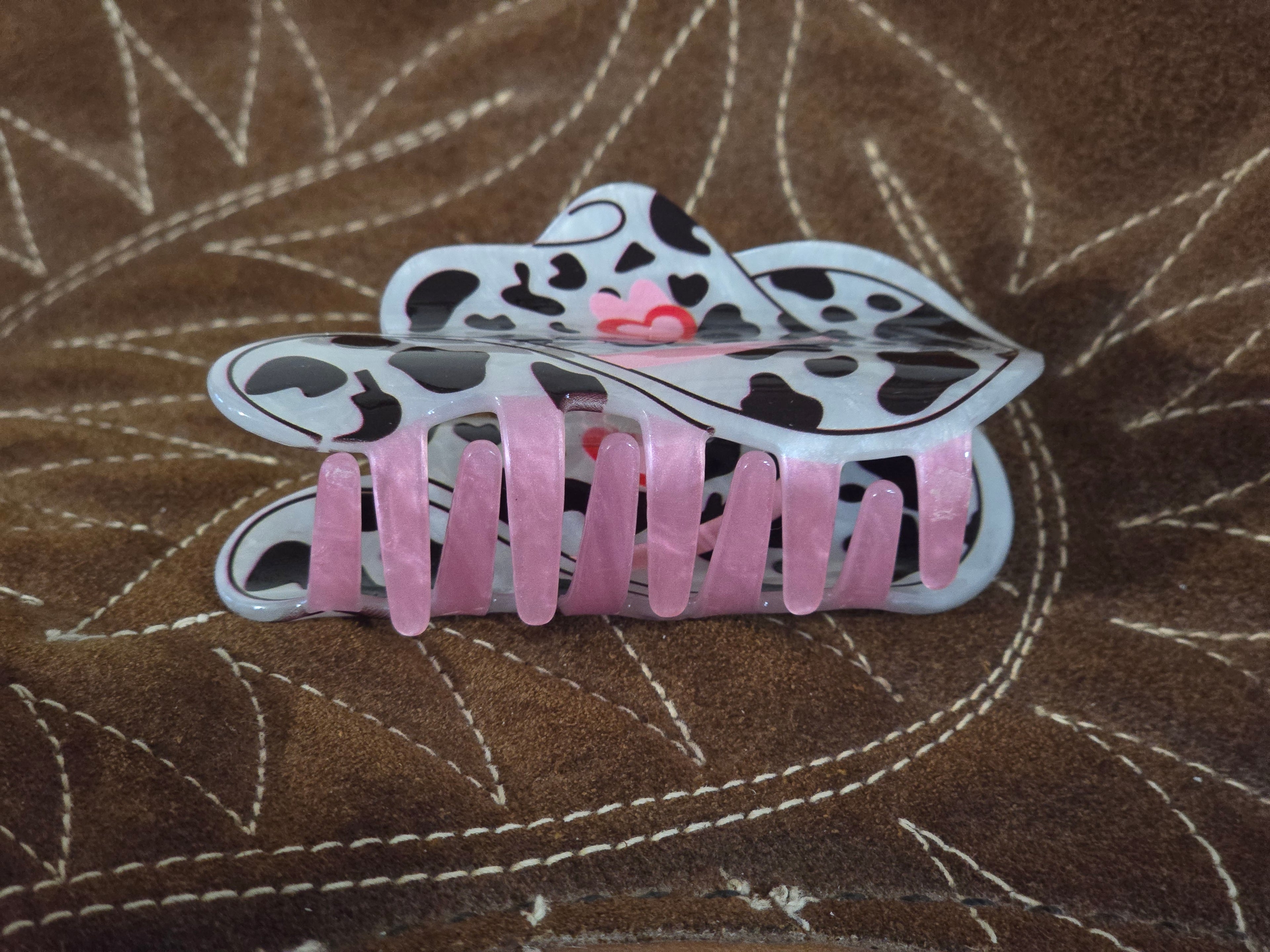 Western Cowboy Hat Hair Clips