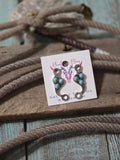 Western Bit Post Earrings