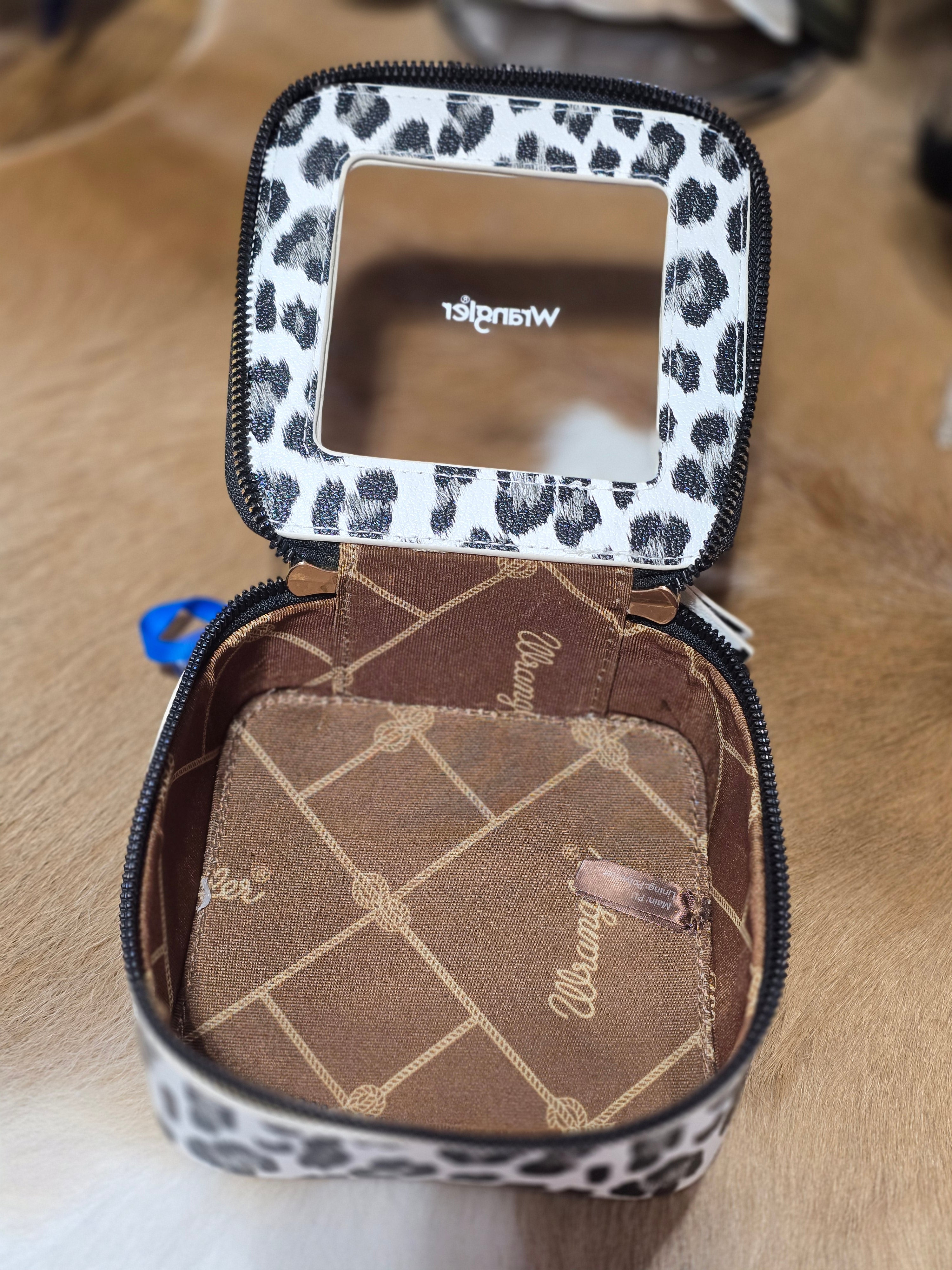 White Leopard Jewelry Box