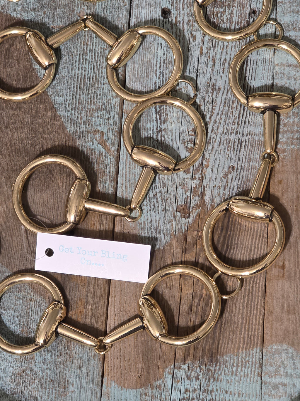 Western Horse Bit Concho Belt