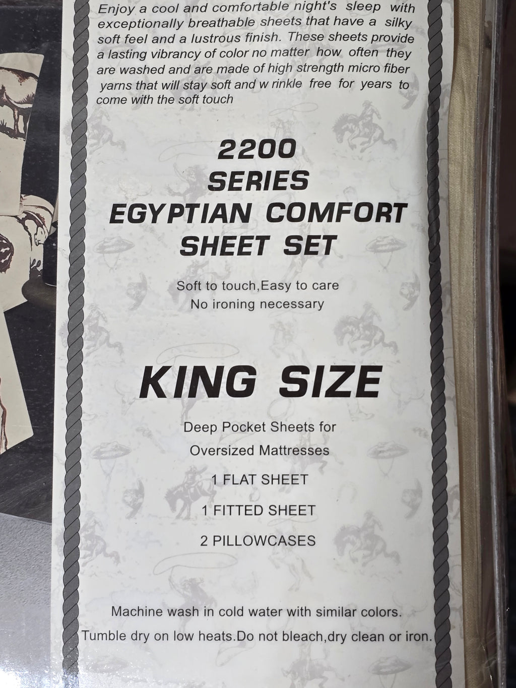 Western 2200 Egyptian Comfort Sheet Set
