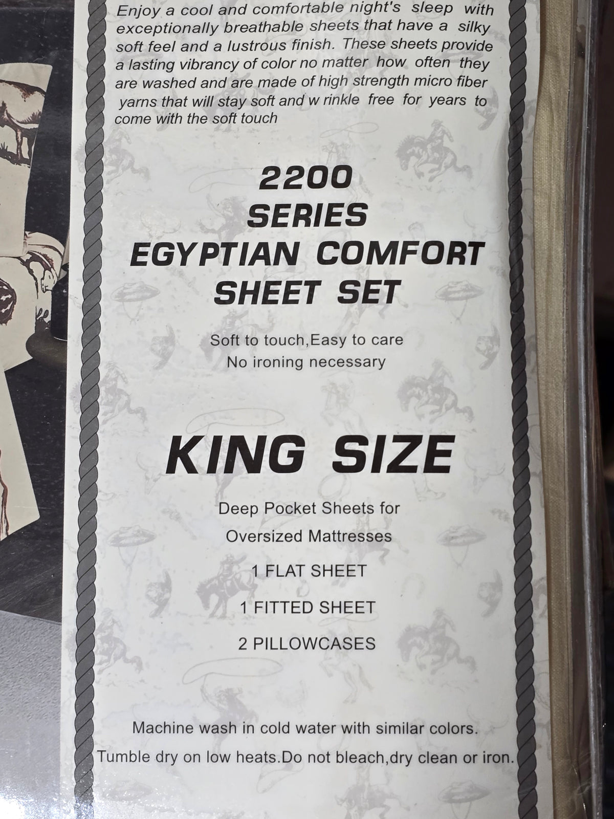 Western 2200 Egyptian Comfort Sheet Set