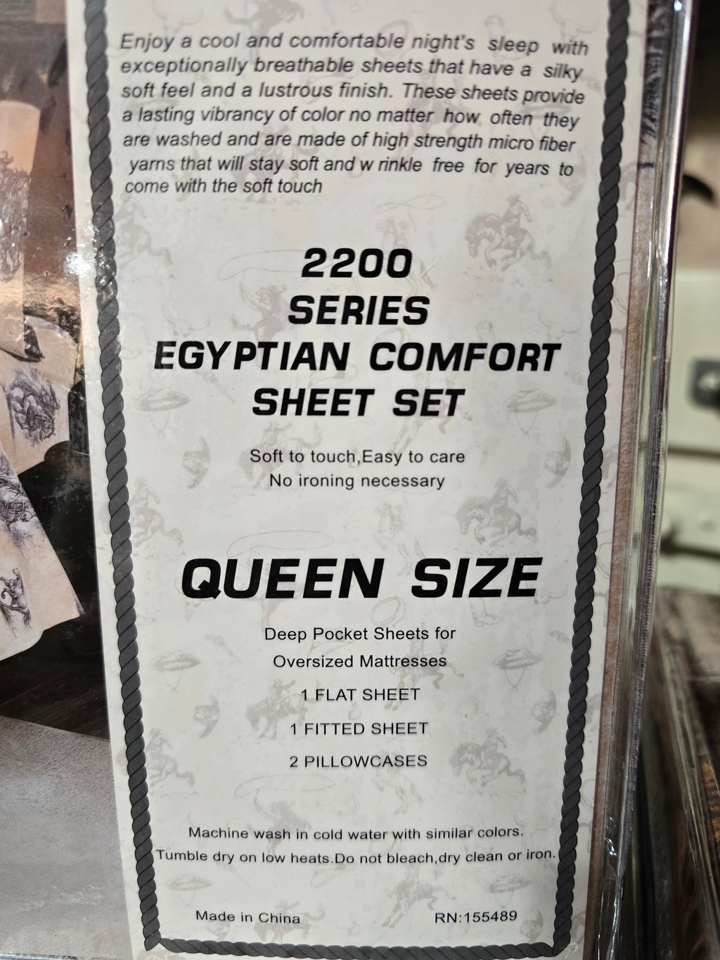 Western 2200 Egyptian Comfort Sheet Set