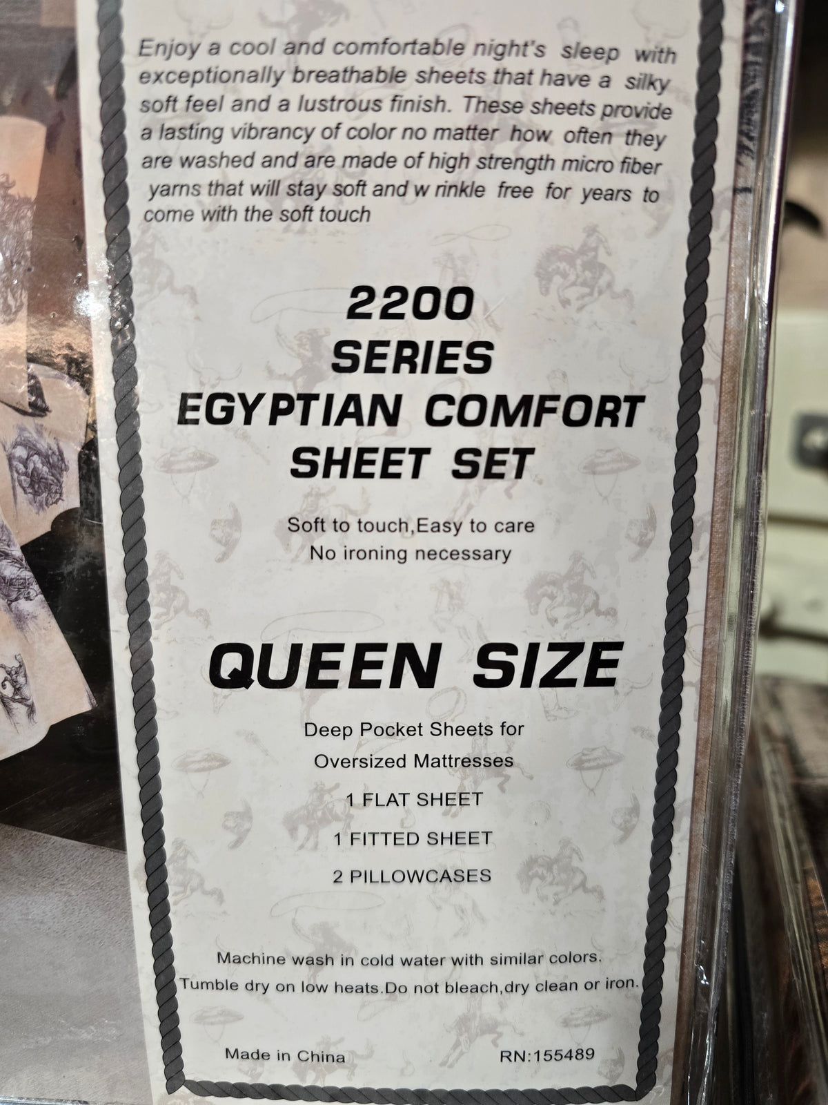 Western 2200 Egyptian Comfort Sheet Set