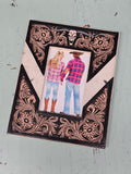 Western Floral Picture Frame