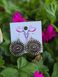 Sunburst Faux Earrings
